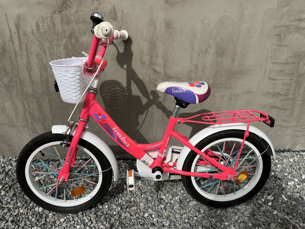 Rower rowerek 16 Limber dla dziecka dziewczynki