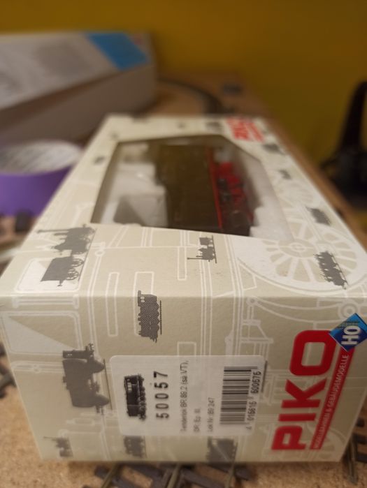 Lokomotywa parowa br89 DR h0 piko