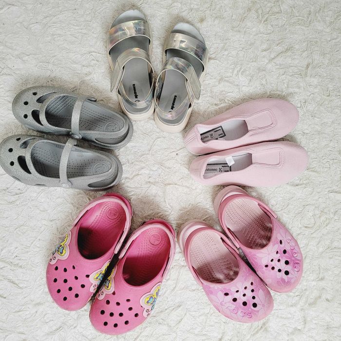 Crocs 3 szt. C10, C11, C12