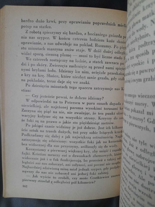 Biała foka Centkiewicz 1956r