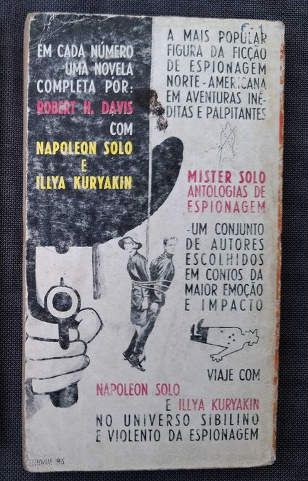 Mister Solo, O Homem da U.N.C.L.E. Antologias de Espionagem