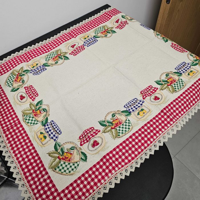 Pano de loiça c/ Croché