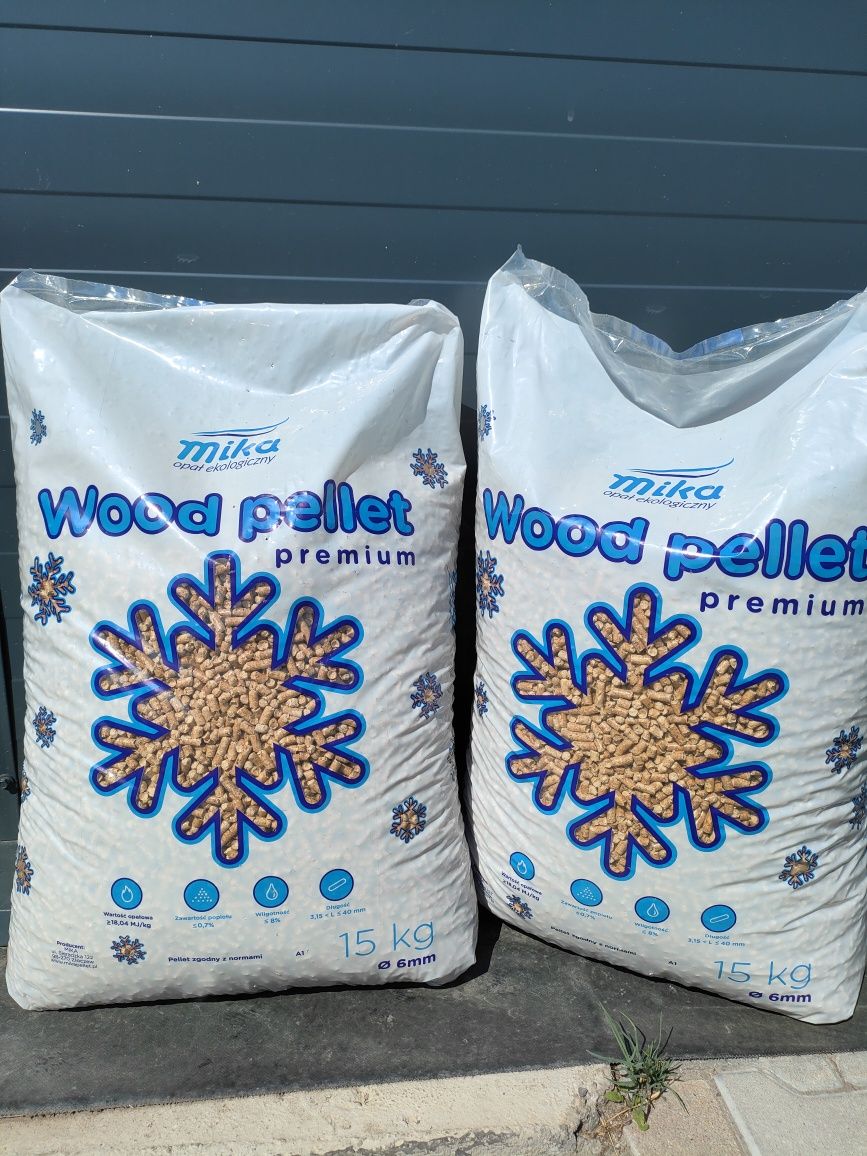 Pelet Pellet drzewny Mika Standard 6mm