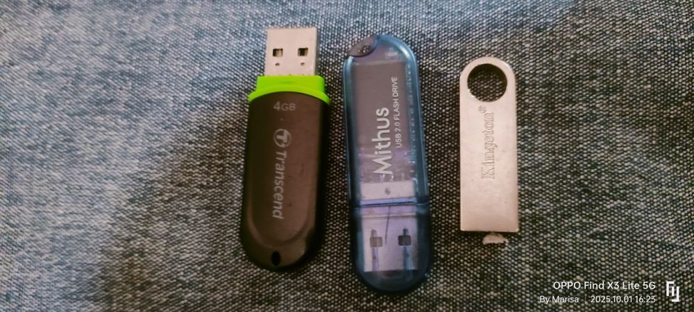 Pen drive trabalham