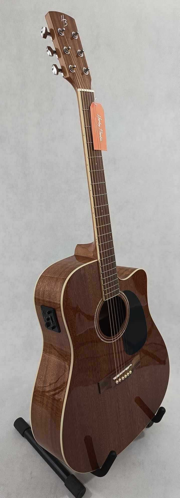 Harley Benton CLD-60SMCE NT Custom Line-gitara elektro-akustyczna