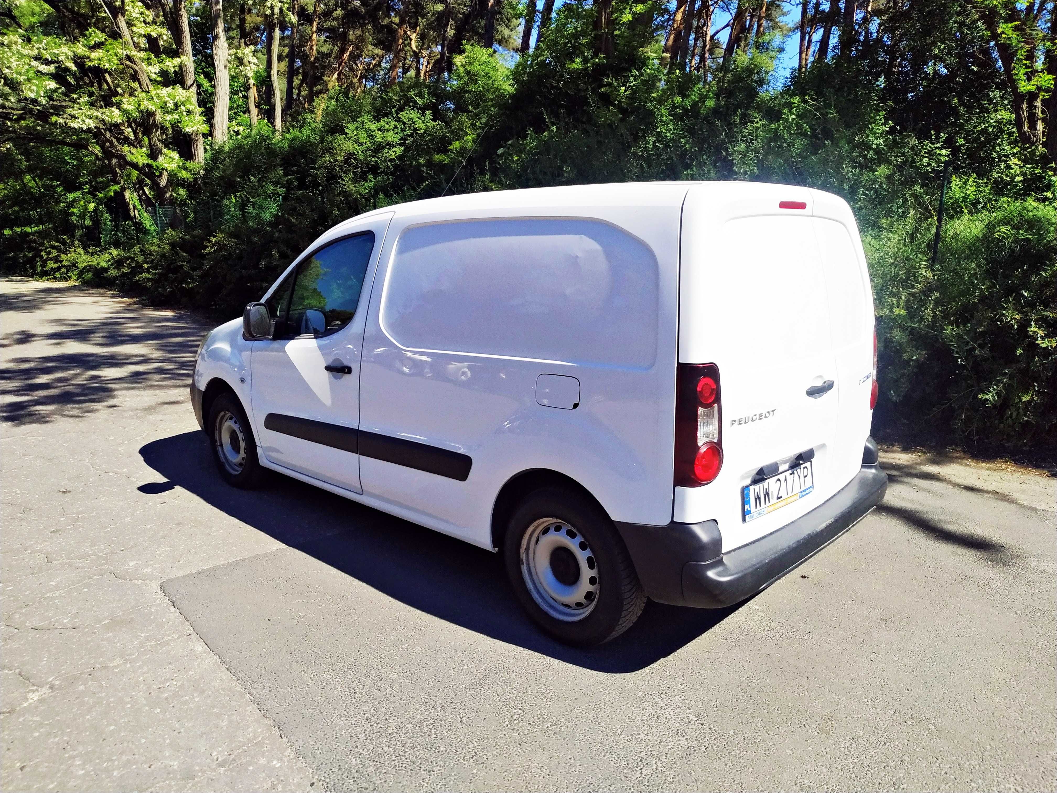 Peugeot Partner/Berlingo, 1.6 100 KM Diesel, 2018r. Faktura, salon PL