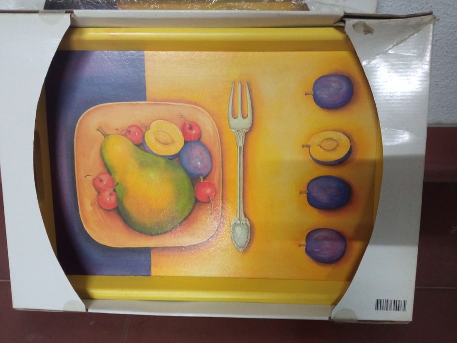 Tabuleiro de madeira