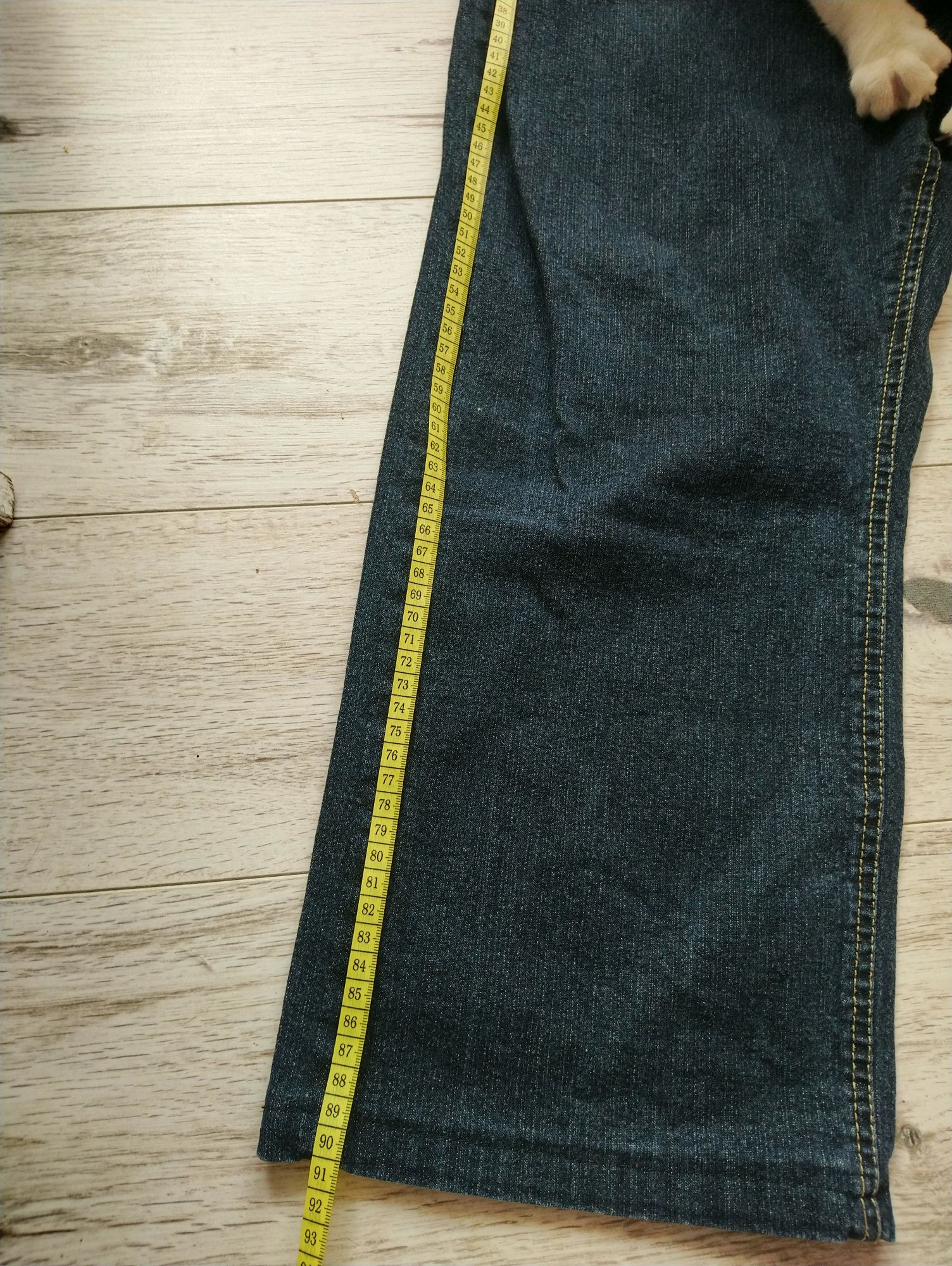Męskie spodnie jeansowe xl