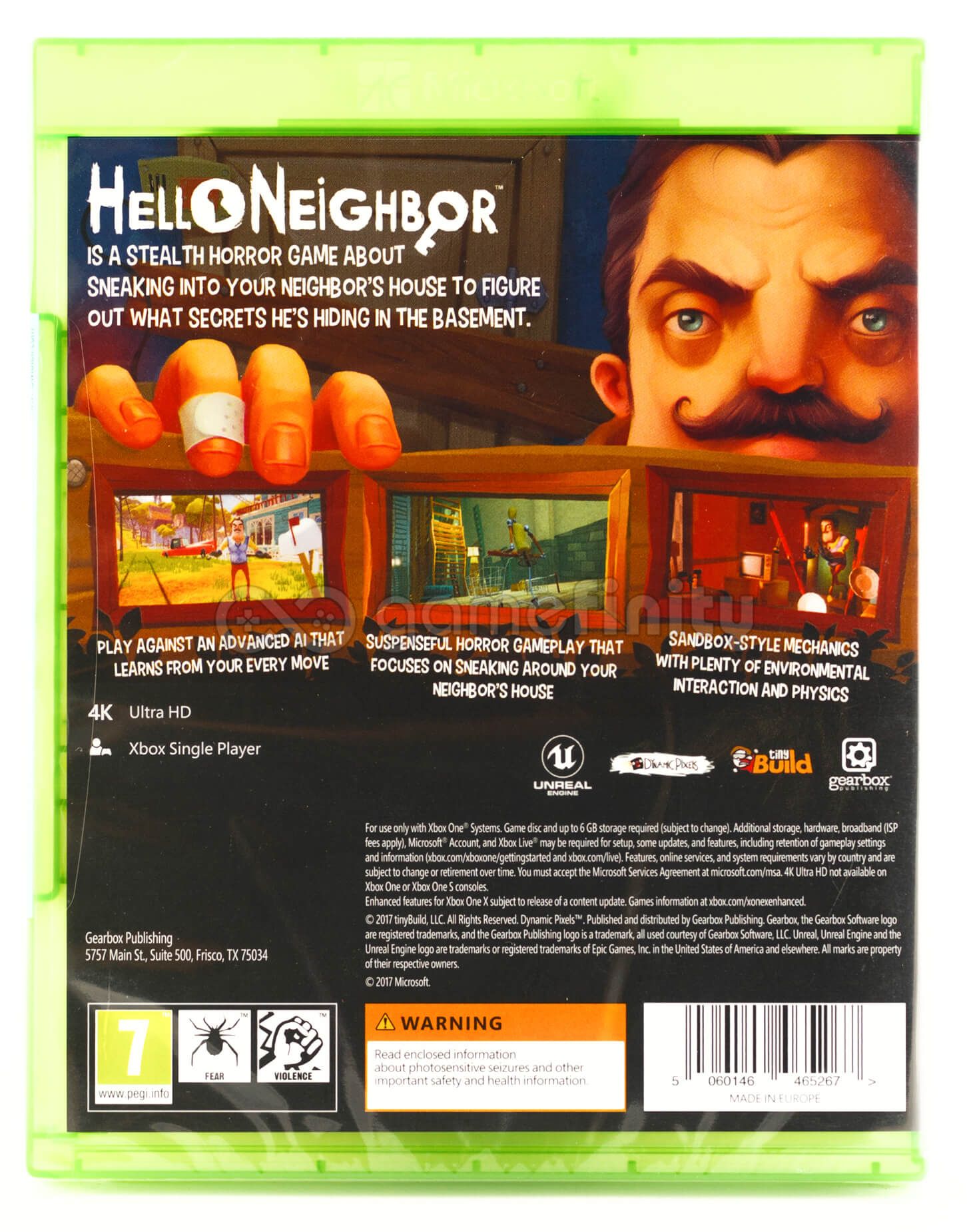 Hello Neighbor ENG (XONE) Gra nowa w folii