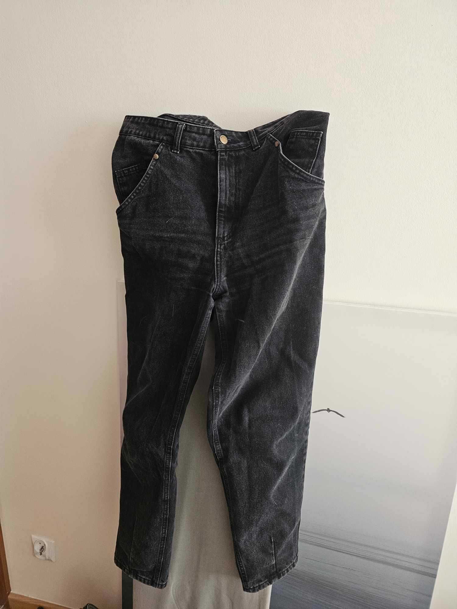 Spodnie jeansowe DARK DENIM - MANHATTAN L marsala