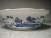 Antiga Taça Chinesa Azul e Branca