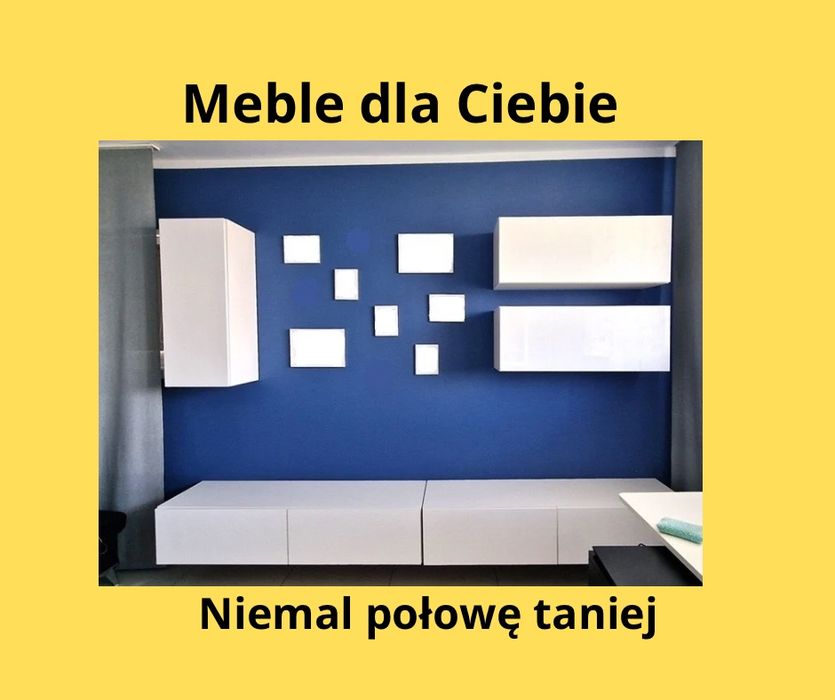 Zestaw niesamowitych białych mebli- meble szafki dla Ciebie :)