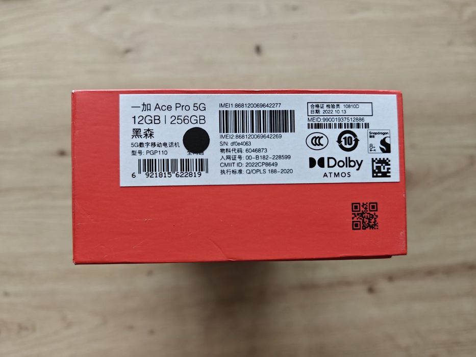 OnePlus Ace Pro 5G 12/256 GB black (OnePlus 10T)
