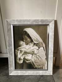 Obraz religijny Matka Boża z dzieciątkiem Jezus