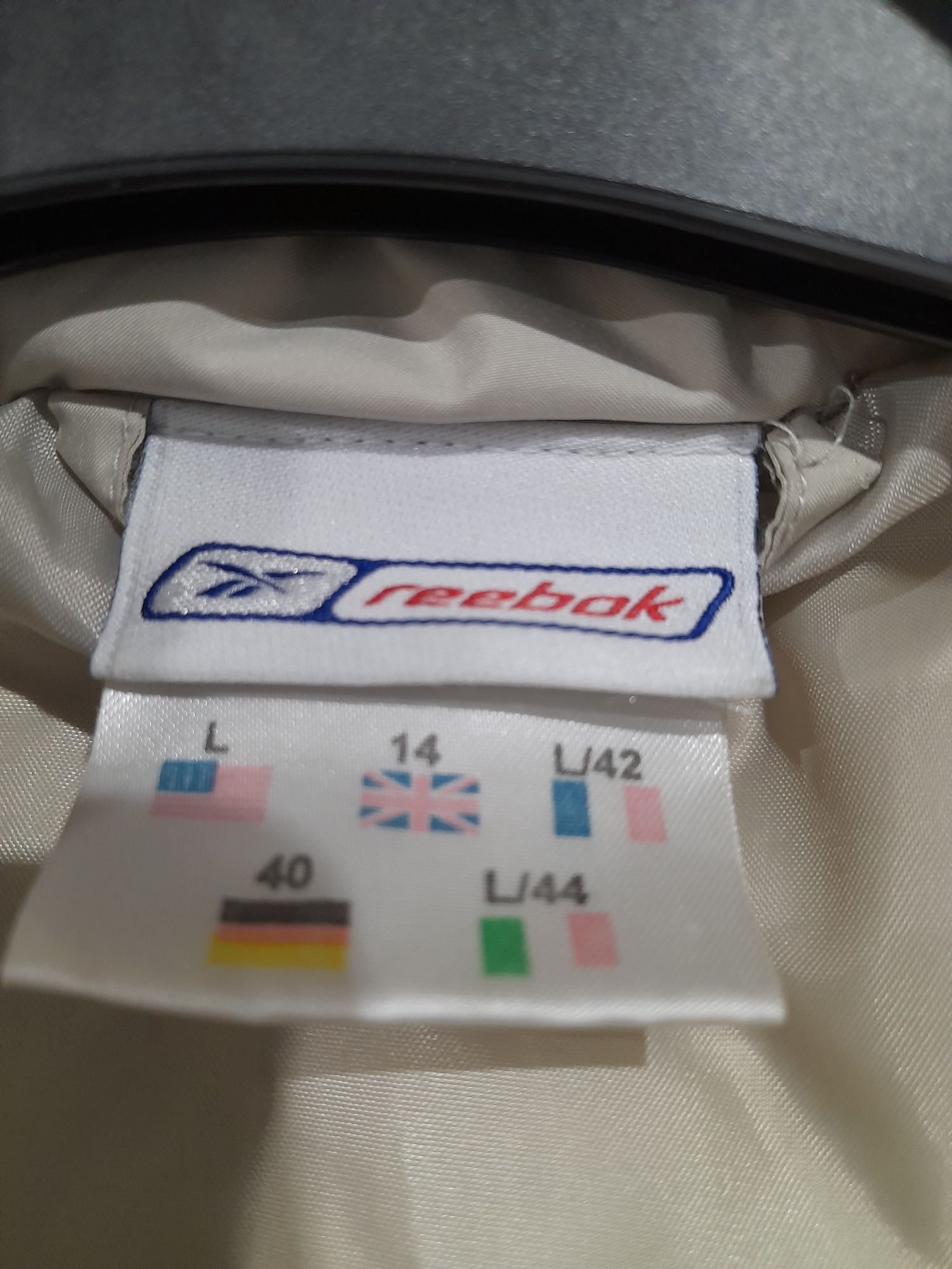 Kurtka reebok rozmiar L lata 2000