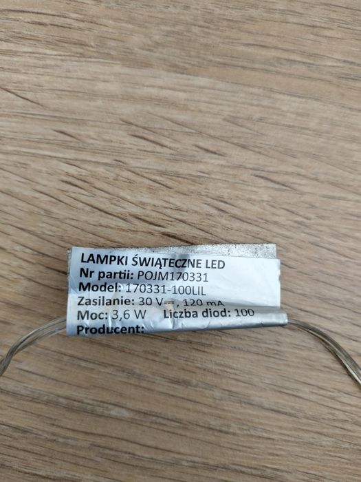 Kurtyna świetlna sople LED