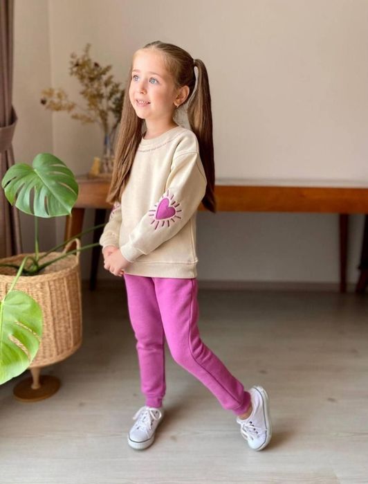 Костюм теплий на дівчинку 5-13р