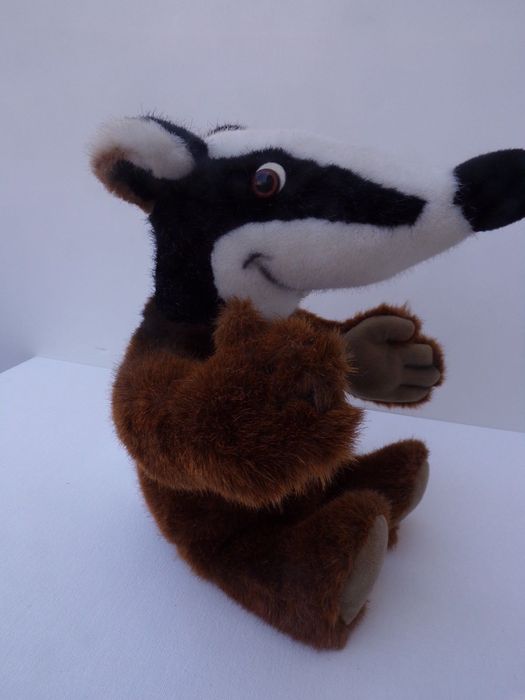 Edição limitada Peluche Steiff Texugo 995729 Altura 24 cm