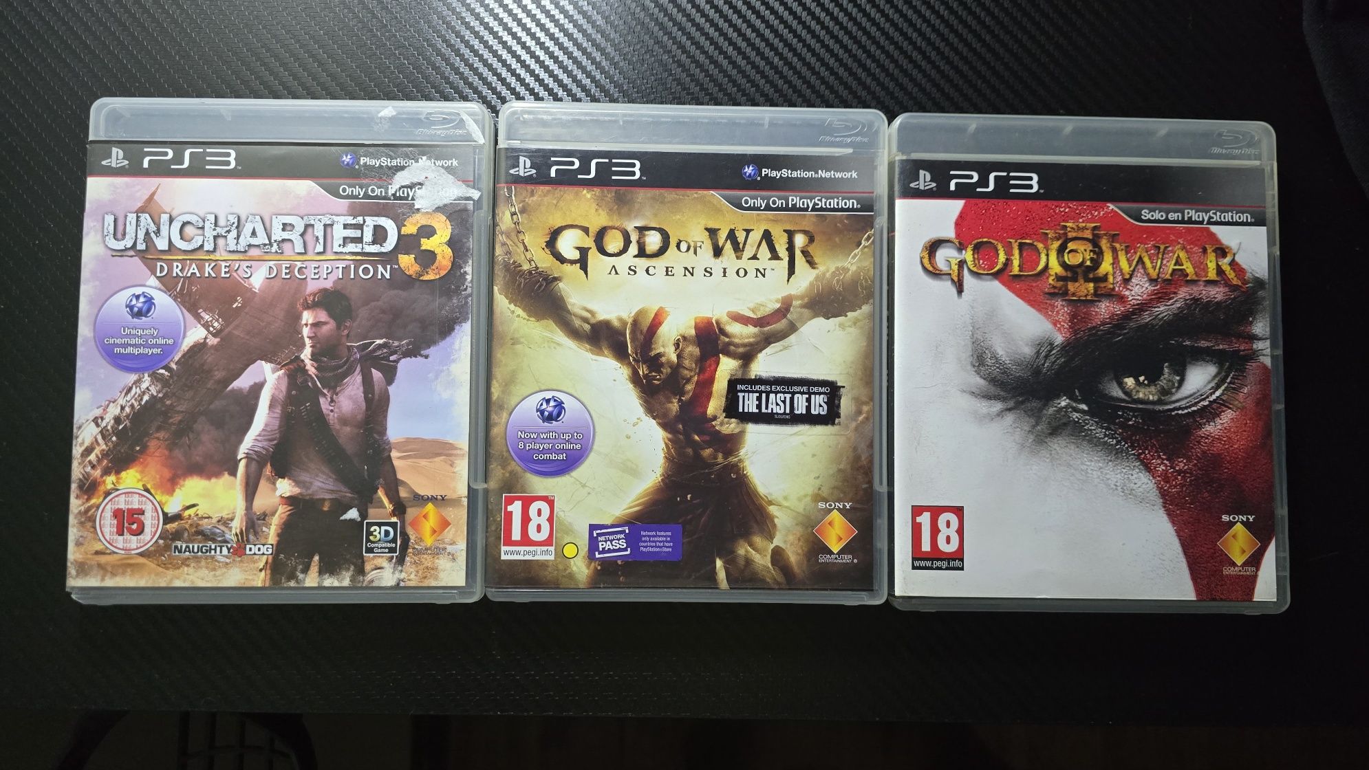PS3 Slim 320Gb + 3 Jogos