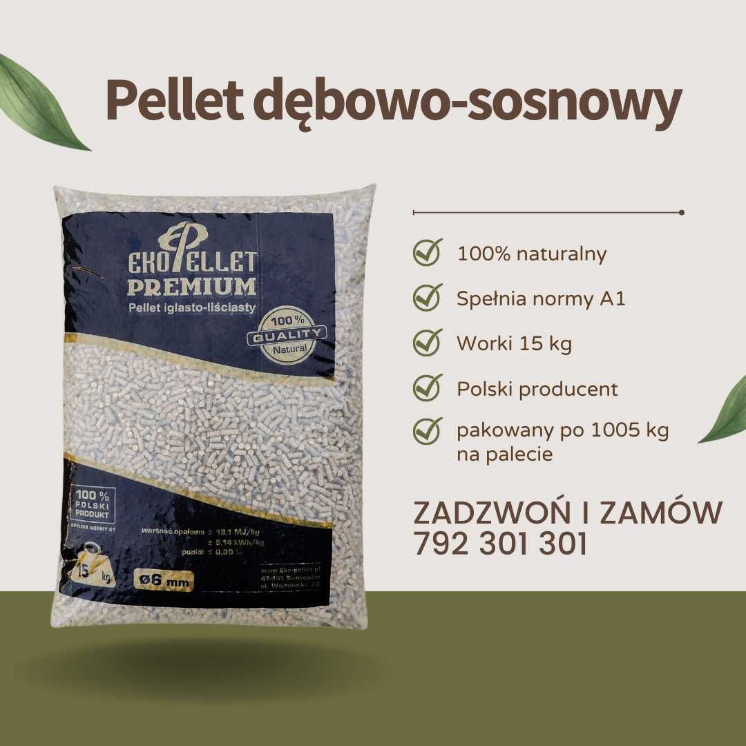 pellet pelet szybka dostawa 1005kg na palecie