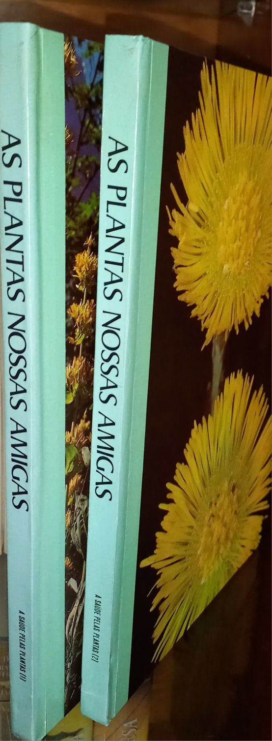 Coleção de 8 livros "Plantas nossas amigas"