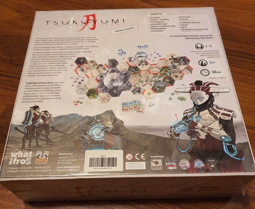 Tsukuyumi: Full Moon Down, gra planszowa, nowa, PL