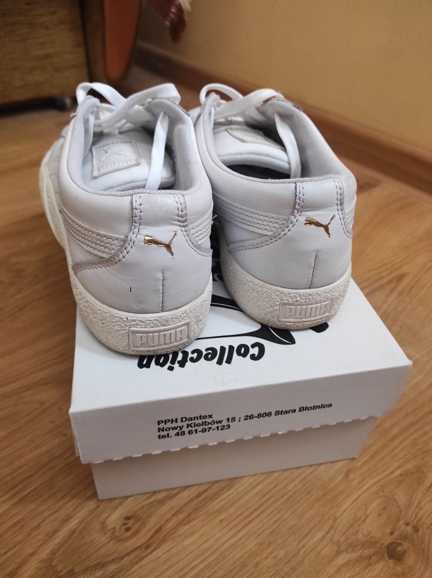Białe adidasy Puma