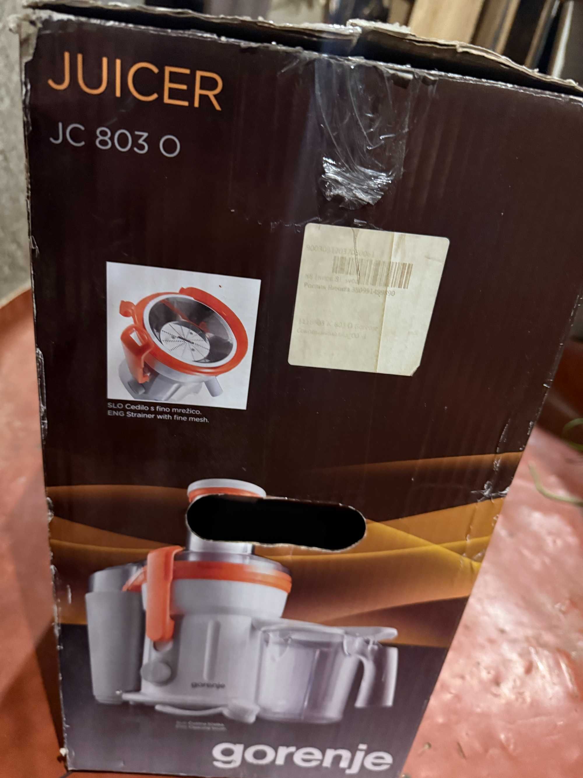 Продам сoковыжималка, соковитискач центробіжна GORENJE JC803G