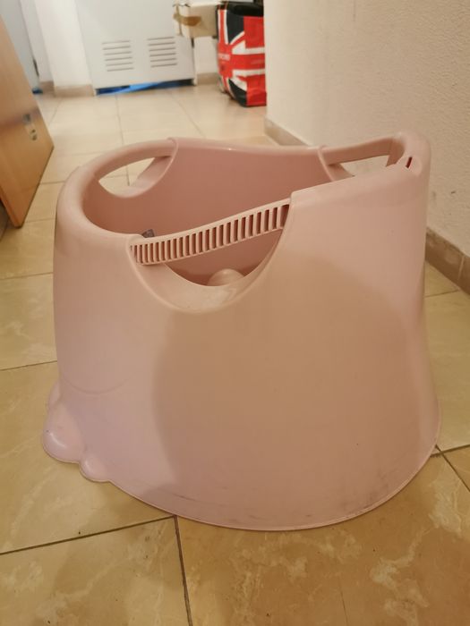 Cadeira Alta Papa Vertbaudet e Banheira OK Baby