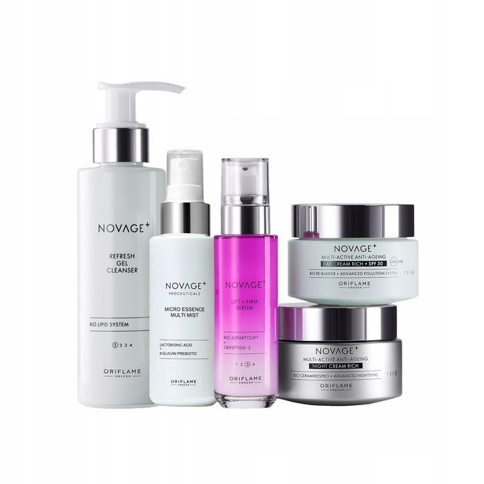 Zestaw Novage+ Lift + Firm Bogate Formuły Oriflame