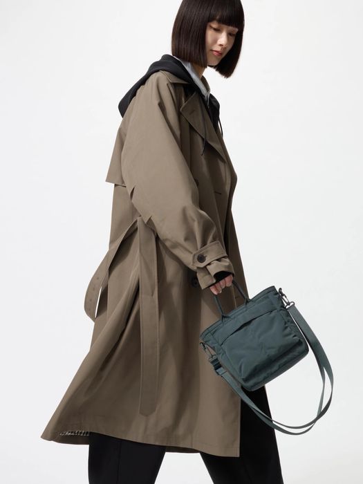 Сумочка міні uniqlo бежева