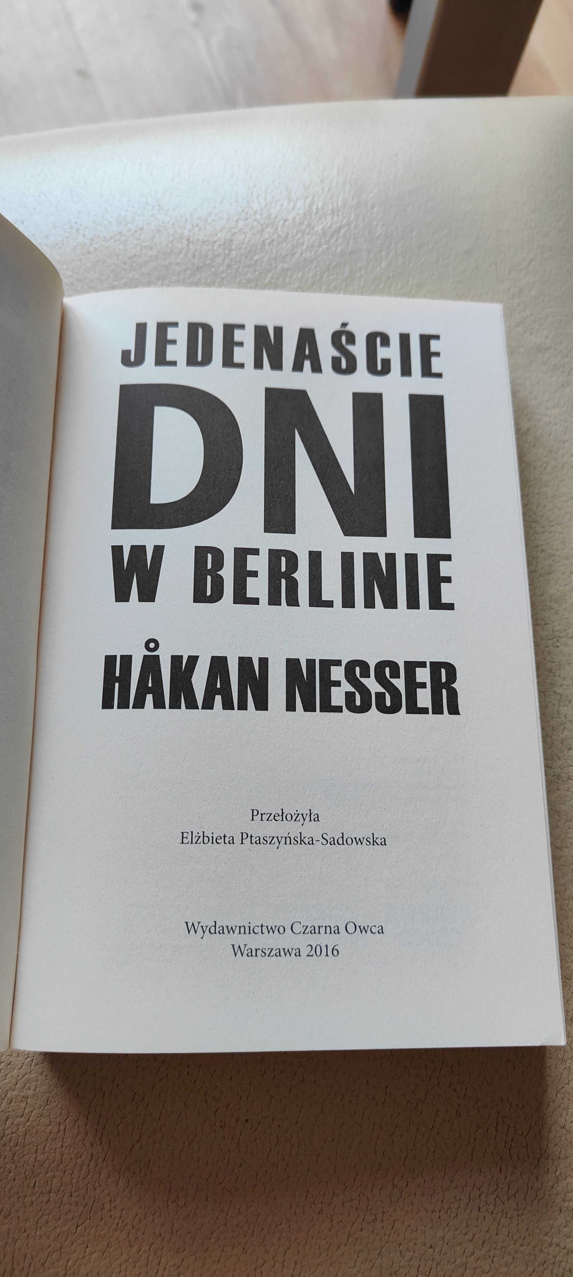 Jedenaście dni w Berlinie. Hakan Nesser