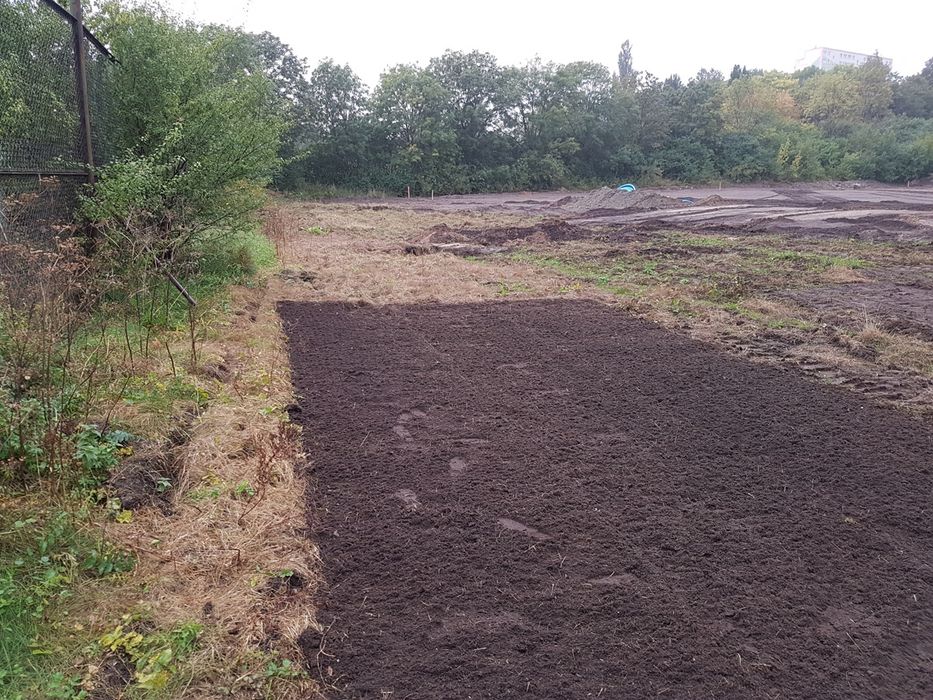 Usługi glebogryzarką separacyjną, zakładanie trawnika, budowa ogrodów