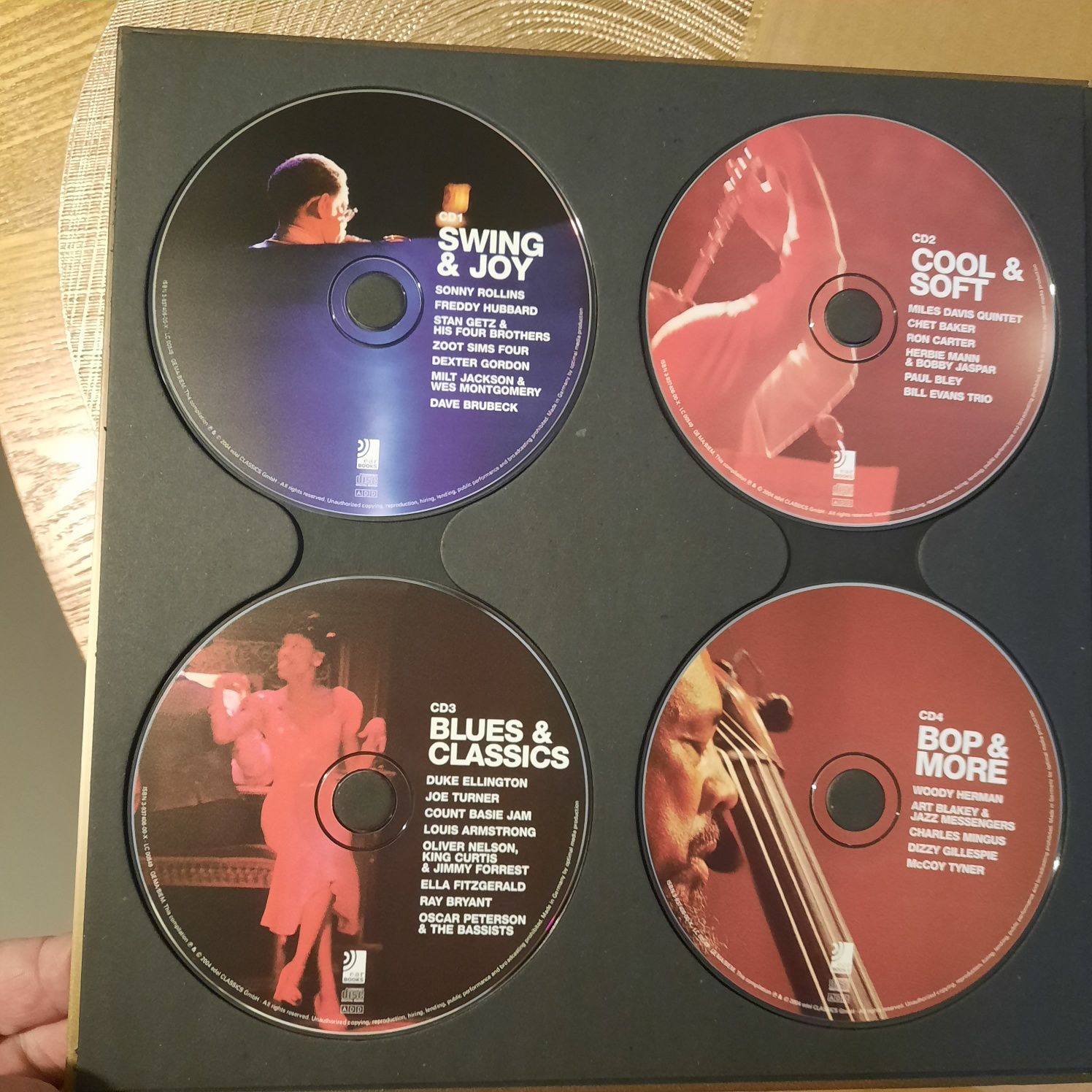 Various – Love My Jazz Giuseppe Pino box 4CD + foto album