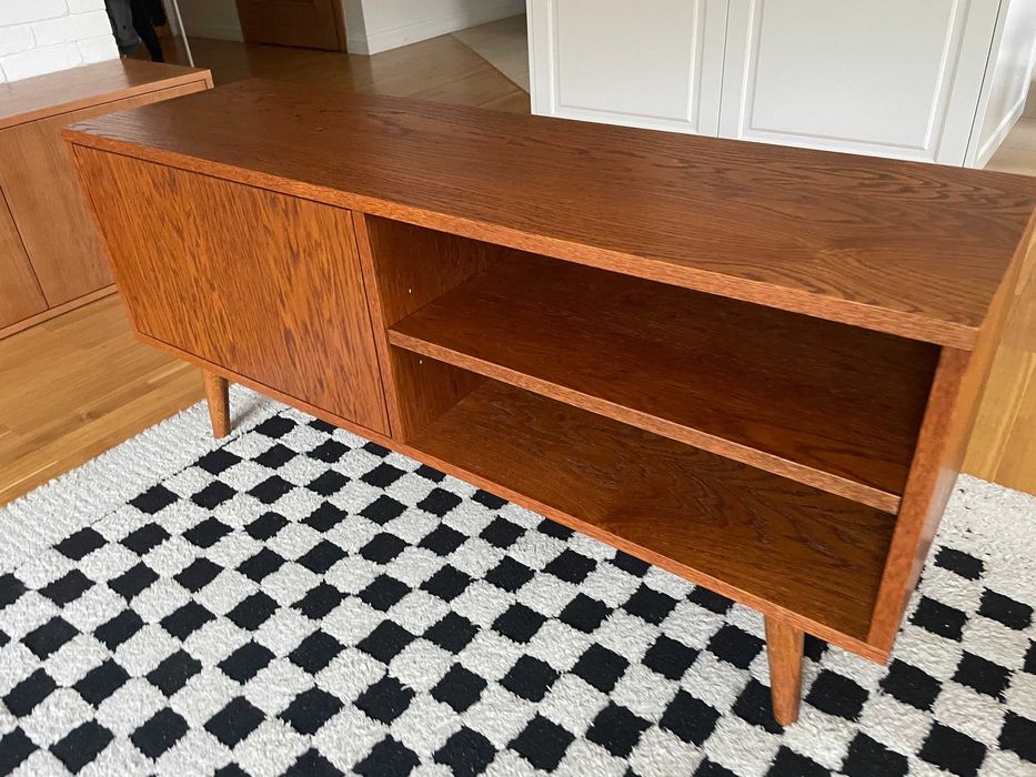 Pastform - piękna Komoda TV MINI BROWN 120 cm