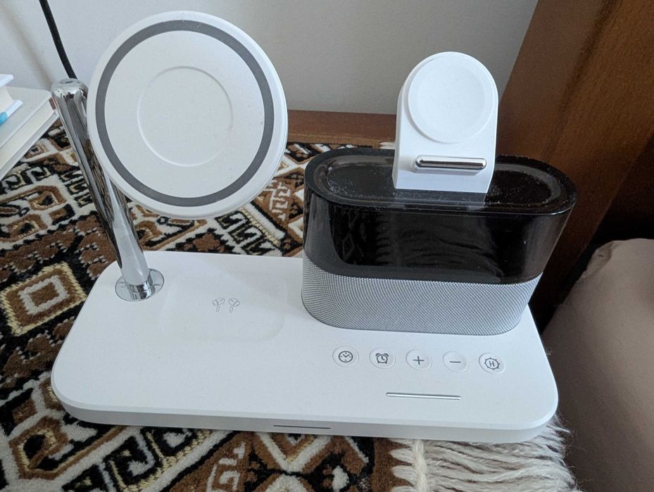 Зарядка безпровідна 5в1 iphone, airpods, apple watch MagSafe