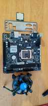 Комплект материнська плата asrock h310cm-dvs + i5 9400f