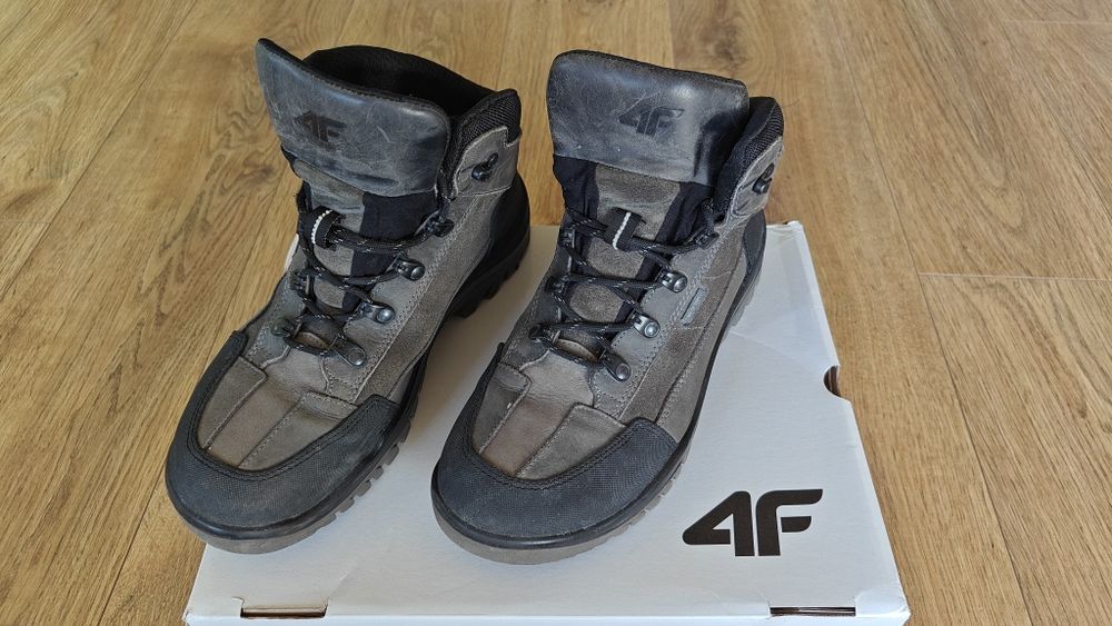 Buty trekkingowe, męskie, wodoodporne 4F, rozm. 40