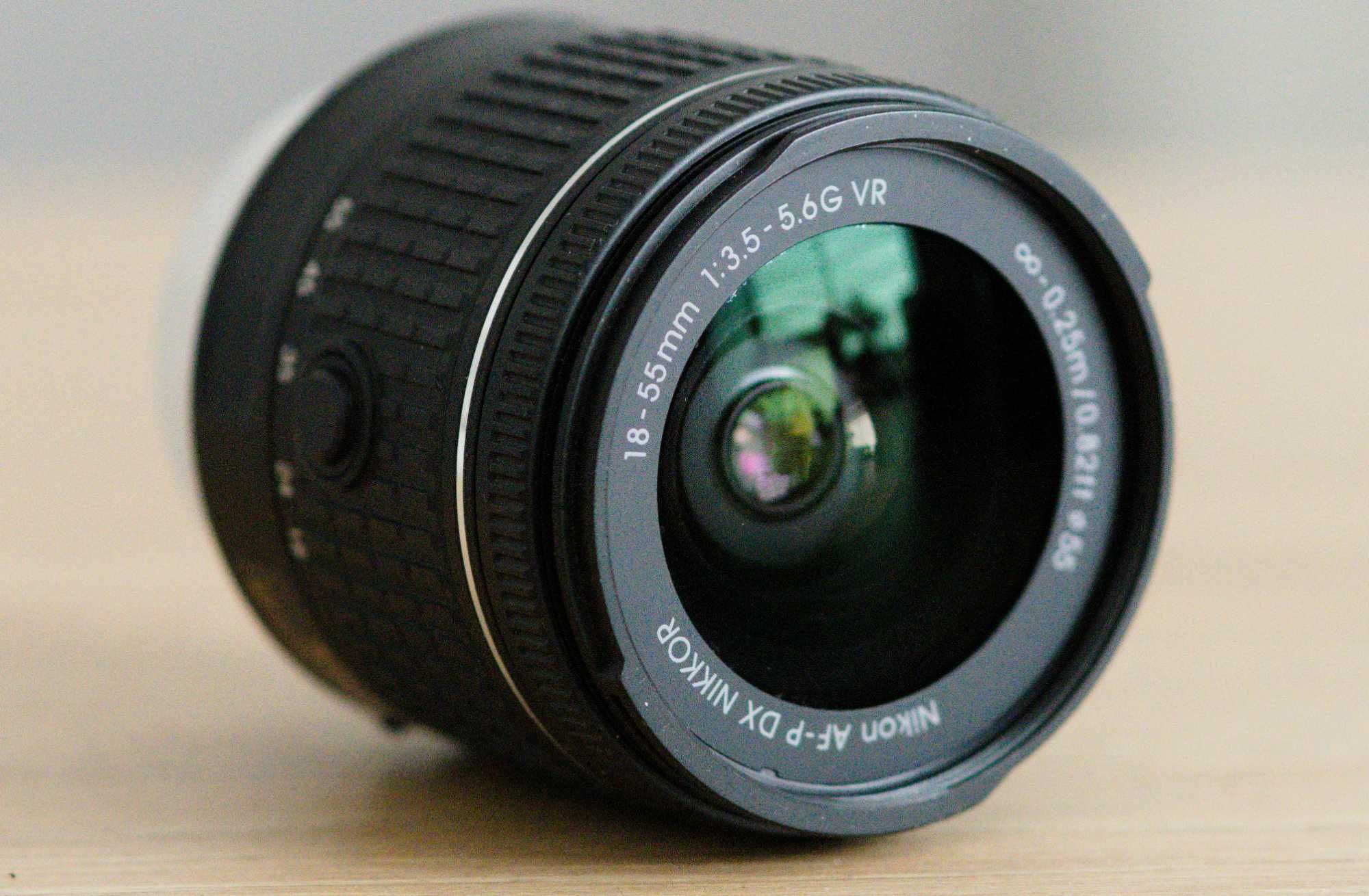 Nikon DX VR AF-P Nikkor 18-55mm 1: 3.5-5.6G, mocowanie nikon F