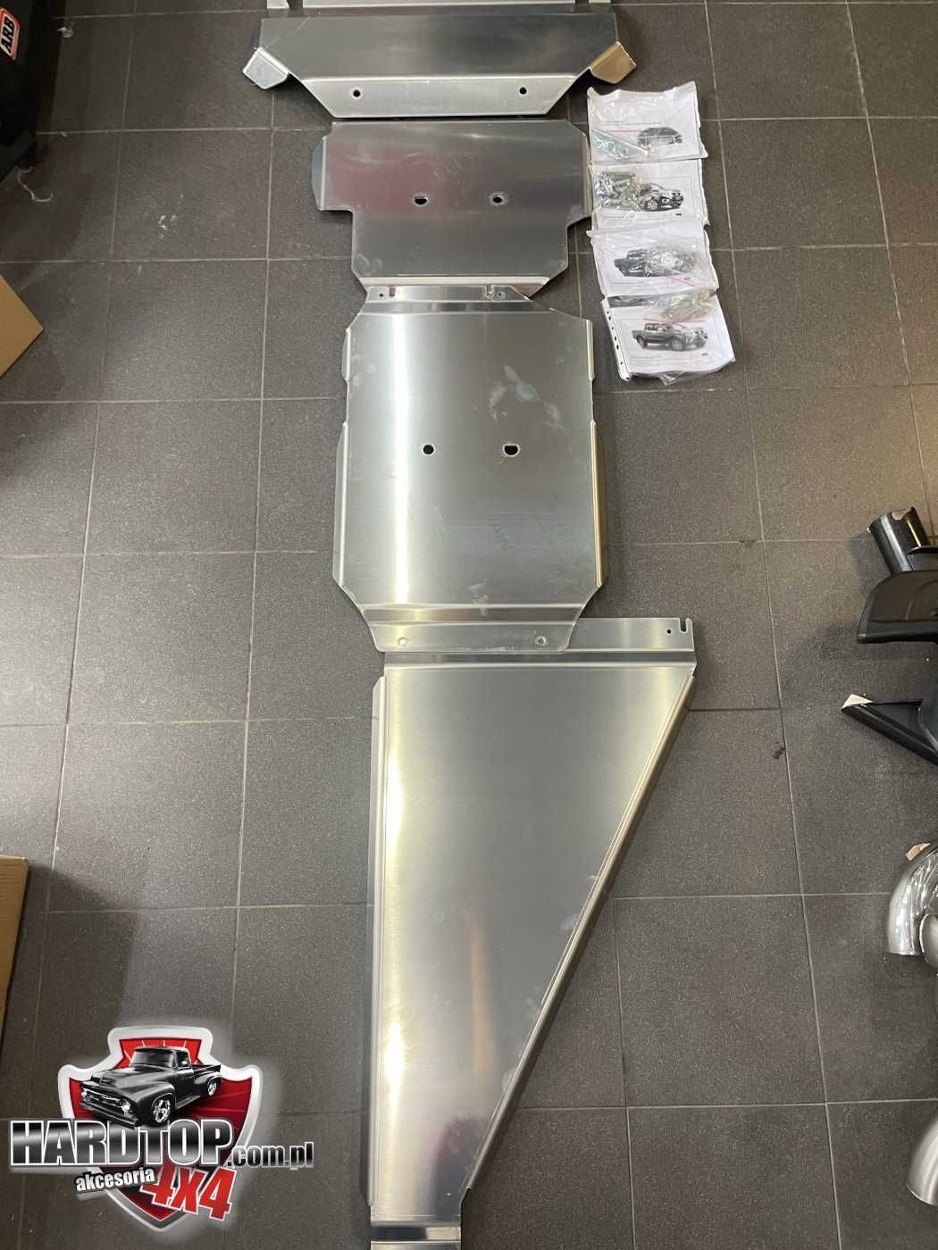 Osłona CHŁODNIC Osłony Aluminiowe NISSAN NAVARA D23 NP300