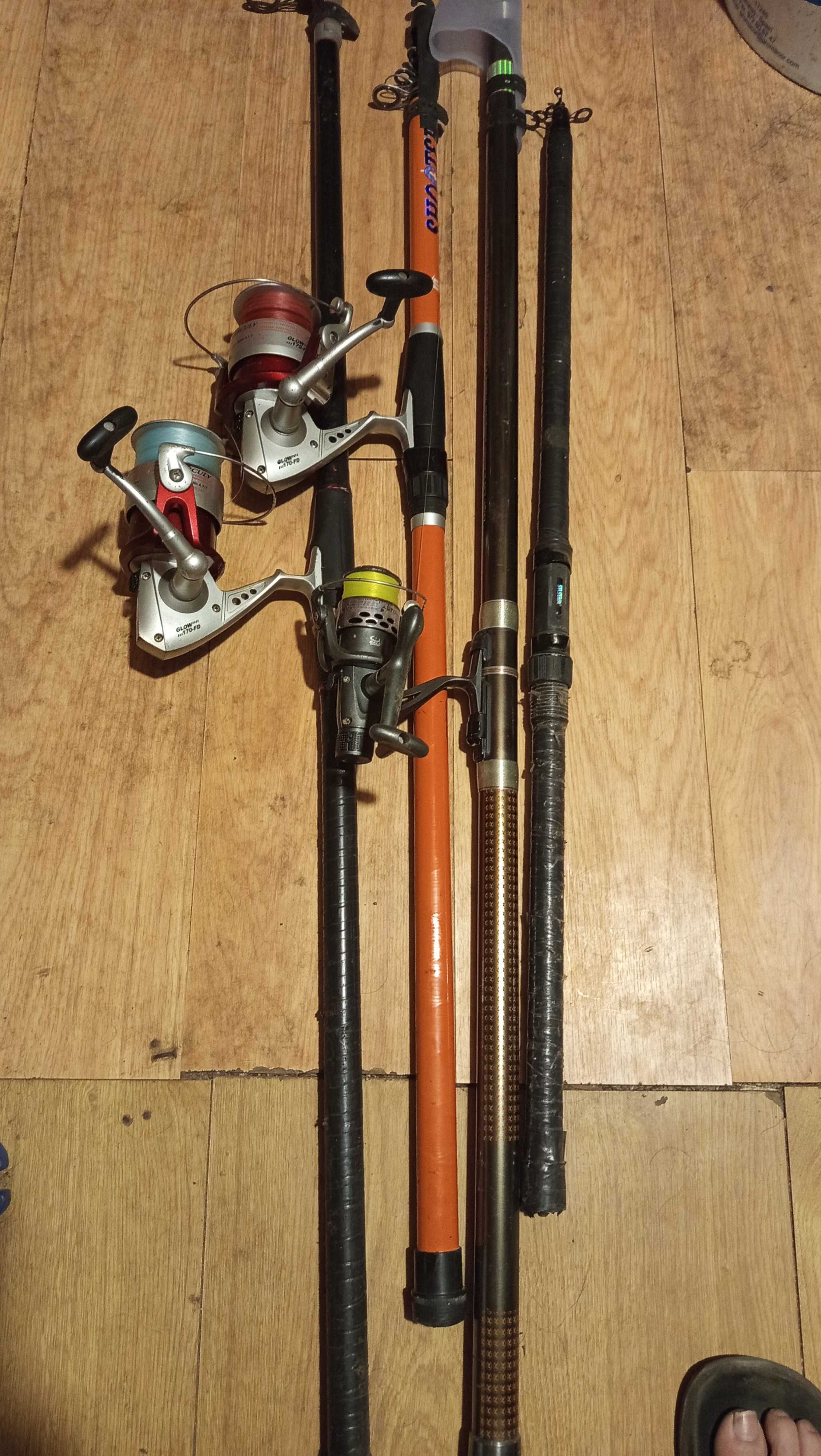 Canas de pesca desportiva