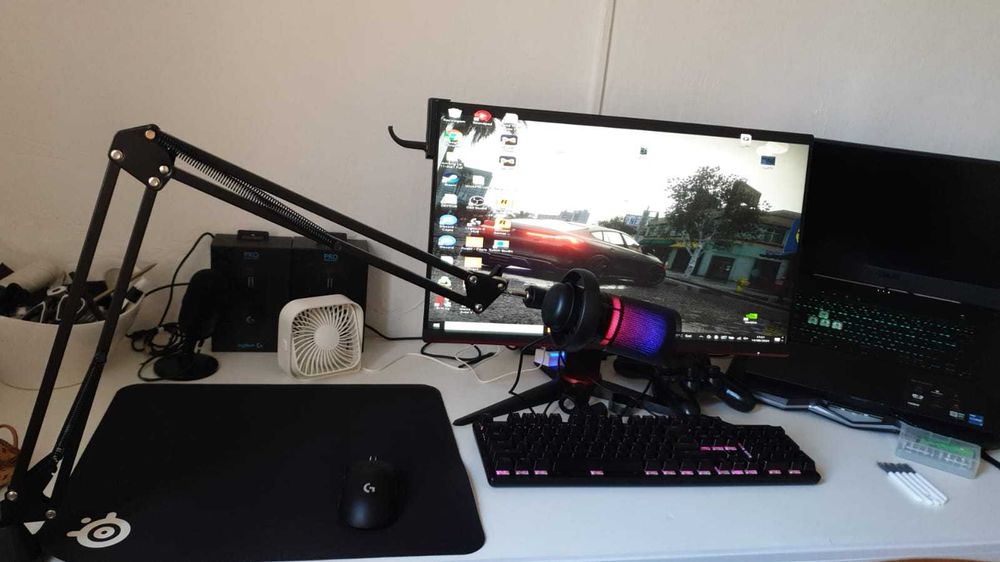 setup gaming com tudo