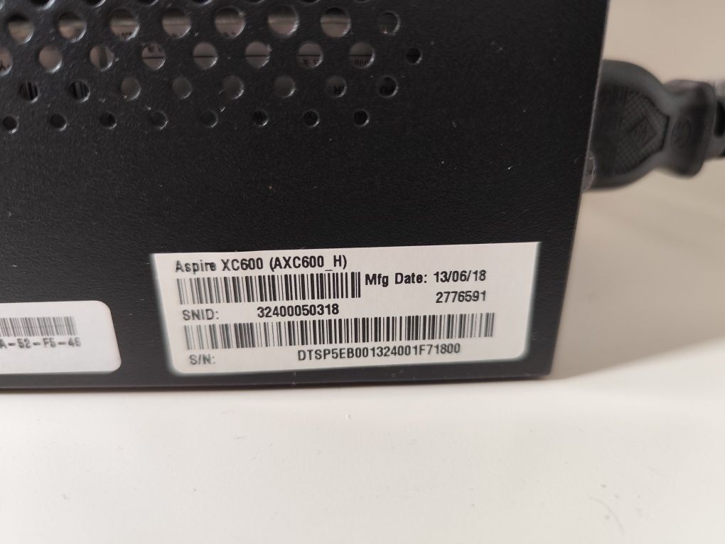 Computador de secretária Acer Aspire XC600