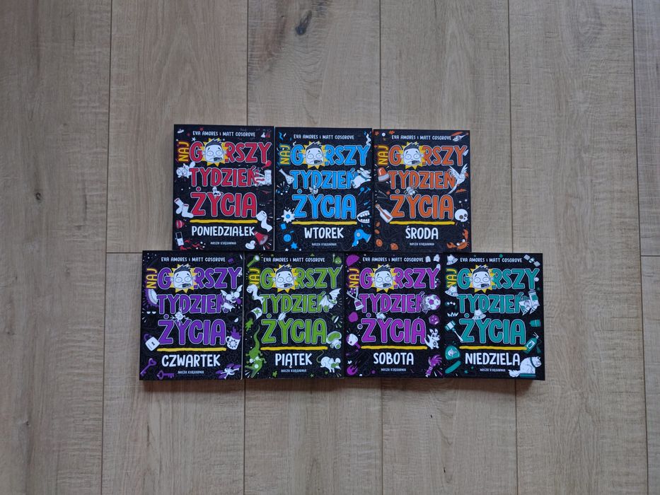 Cała seria Najgorszy tydzień życia książka zestaw