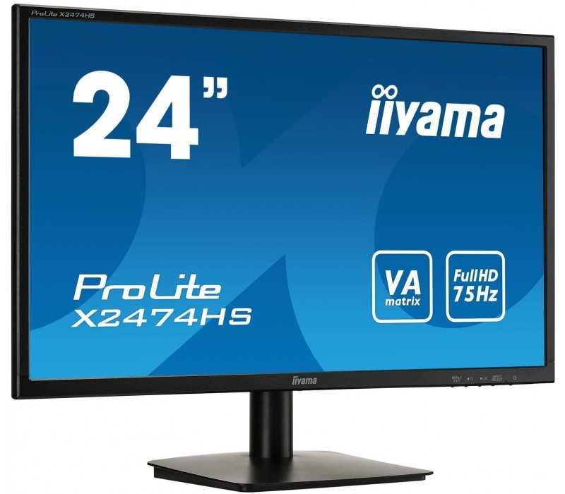 iiyama X2474HS  Monitor 75hz VA 4ms