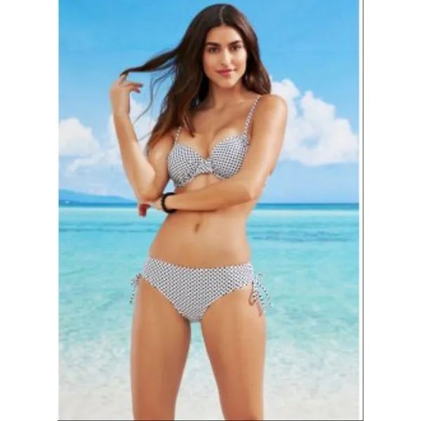 bonprix  2 cz bikini w groszki 38 75d