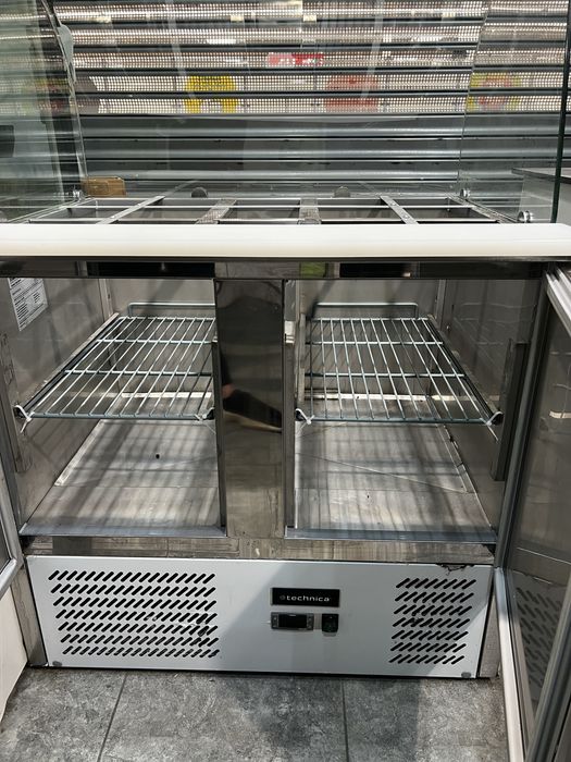 Stół chlodniczy sałatkowy 2-drzwiowy