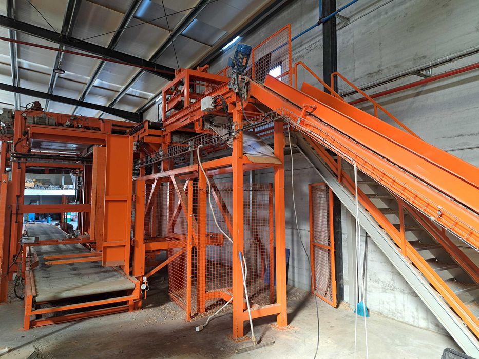 Linha de ensacamento e paletização HRV #G1001