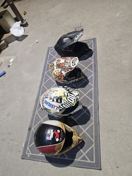 Kask motocyklowy cross enduro airoh shot l i M