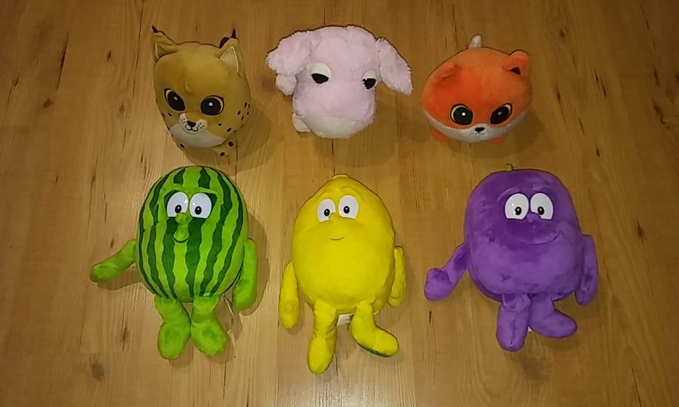 Peluches de Coleção - 2 peluches = 6 euros